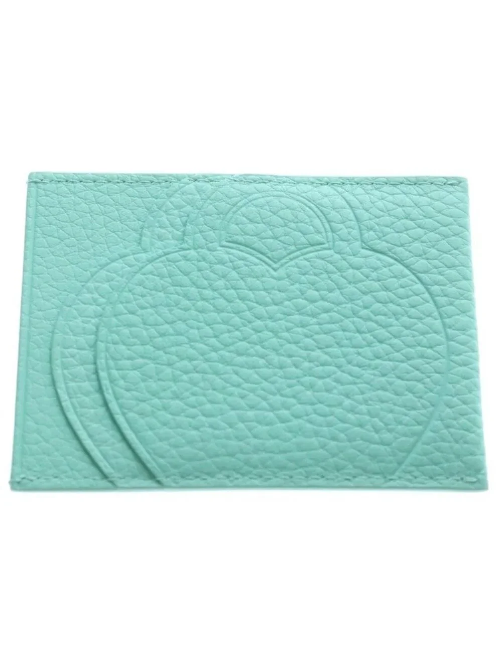Tiffany & Co Return to Card Case Fragment Business Holder Cobalt Blue Leather